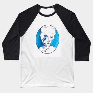 Blue Dot Baseball T-Shirt